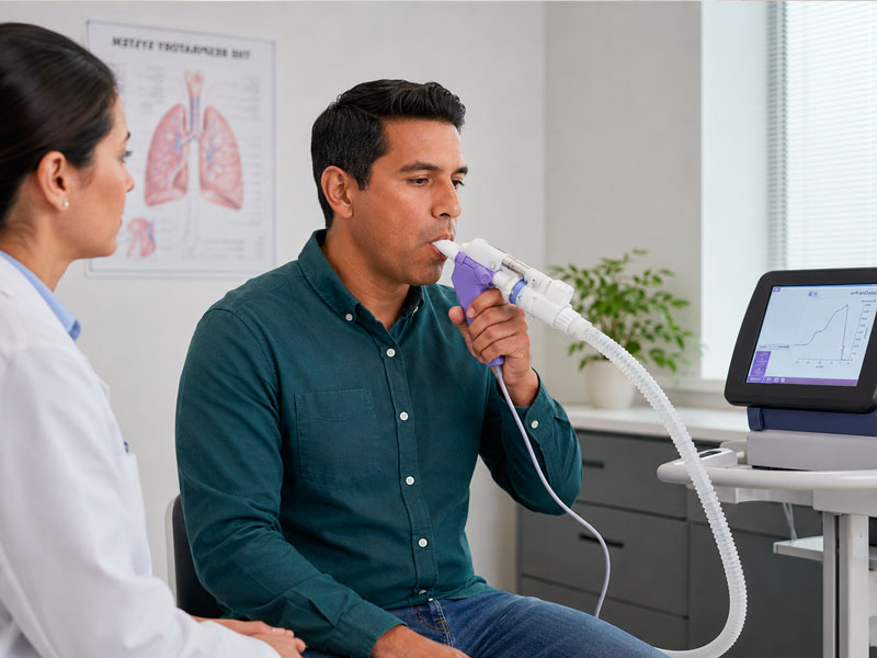 Prueba de Difusión DLCO en BroncoLab Antofagasta