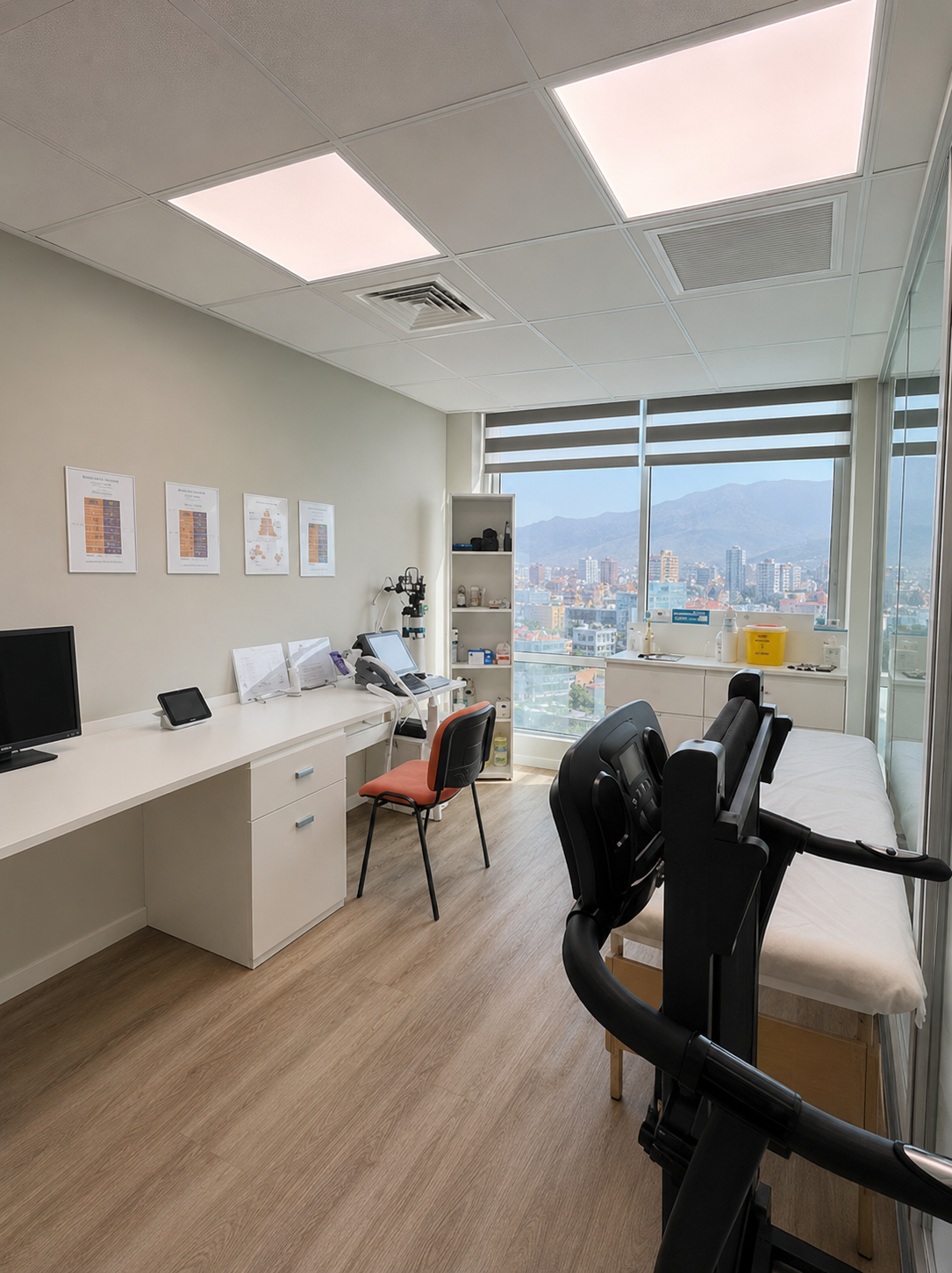 Sala de exámenes BroncoLab